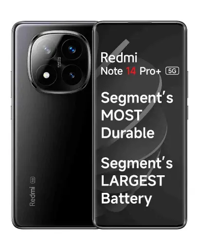 REDMI Note 14 Pro+ 5G (Titan Black, 512 GB)  (12 GB RAM)