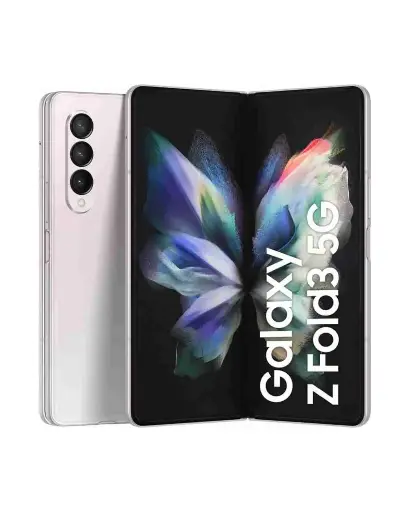 SAMSUNG Galaxy Z Fold 3 5G (Phantom Silver, 256 GB)  (12 GB RAM)