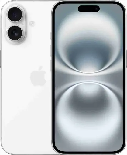 Apple iPhone 16 (White, 128 GB)